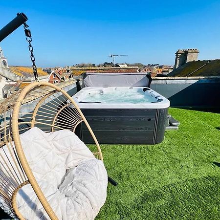 2 Bed Harbourside Penthouse With Hot Tub & Stunning Roof Terrace Apartman Weymouth Kültér fotó
